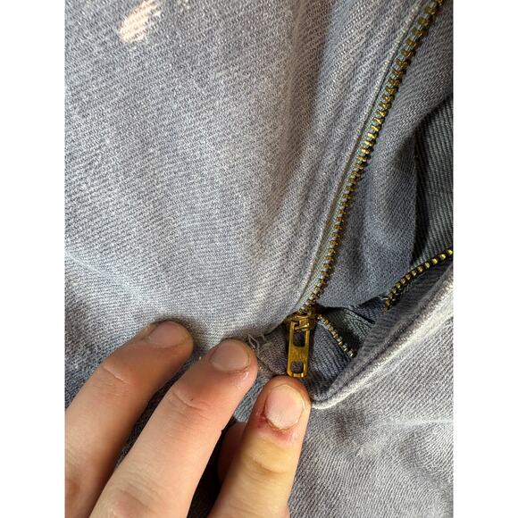 Vintage 70s Lee Denim Slim Fit Jeans Mens 31x29 Gray Cotton Retro Grunge USA - Picture 7 of 11